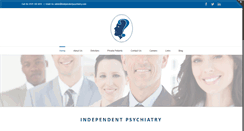 Desktop Screenshot of independentpsychiatry.com